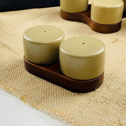 Lenardi 235-122 Набор солонок на подставке TROPICAL в под.уп.(х48)Фарфор