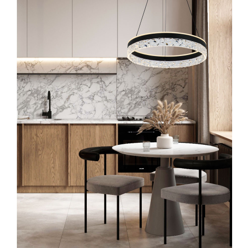 Подвесной светодиодный cветильник LED4U L5021-500 BK