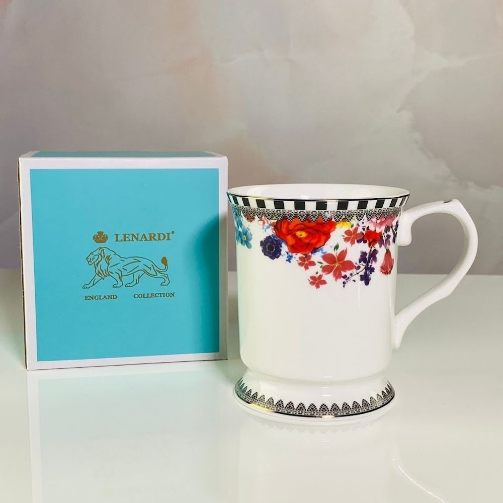 Lenardi 145-490 Кружка 350 мл в под.уп.(х36)Костяной фарфор