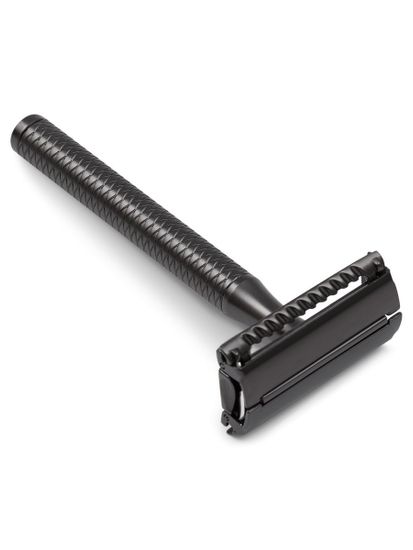 Премиальный бритвенный станок REBEL BARBER Space Gray Т-образный