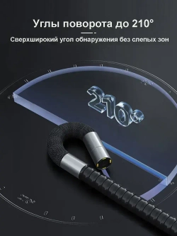 TD500 Автомобильный эндоскоп с wifi /5-дюймовый IPS экран/6,2 мм/вращение 420*/1,2 м