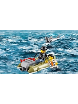 Конструктор Сити Полицейская тюрьма на острове