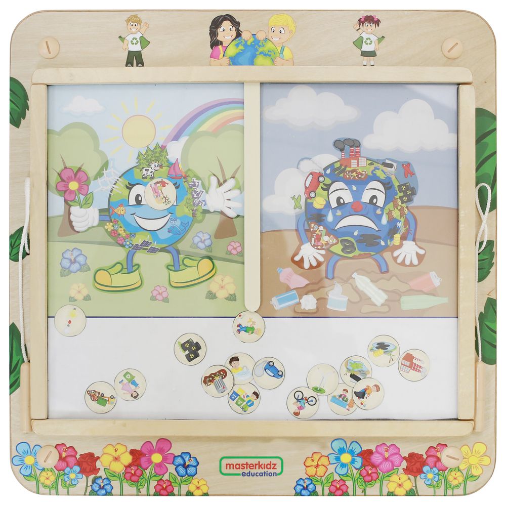 Панель "Мы любим нашу планету"