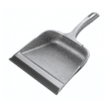 Совок квадратный "Grenada" с кромкой (гранит светло-серый)