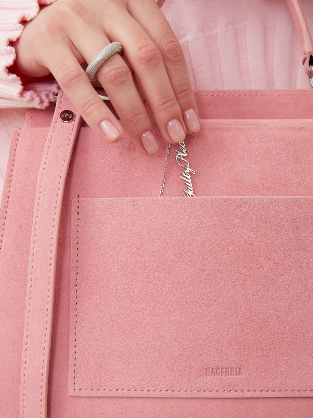 СУМКА «TOOMATCH MEDIUM» ПУДРОВЫЙ РОЗОВЫЙ