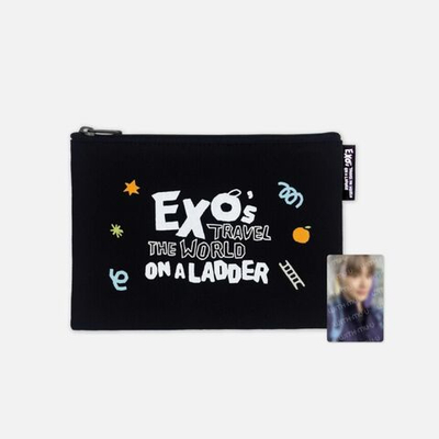 (ПРЕДЗАКАЗ) товары EXO - EXO's TRAVEL THE WORLD ON A LADDER OFFICIAL MD POUCH SET