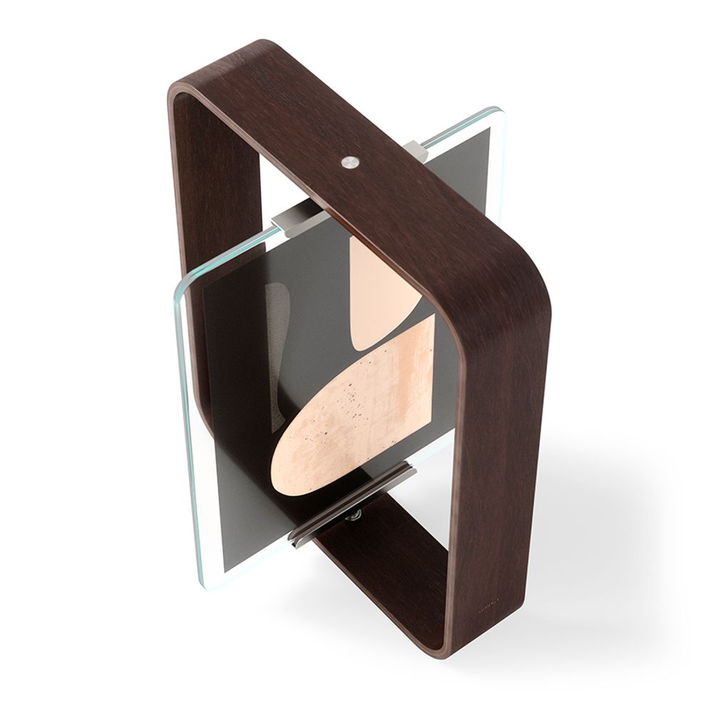 Фоторамка двухсторонняя Bellwood, 26х31 см, орех