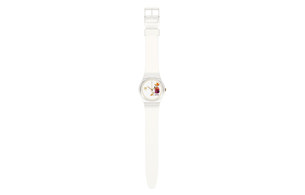 SWATCH Women's 34mm White Watch Gz711