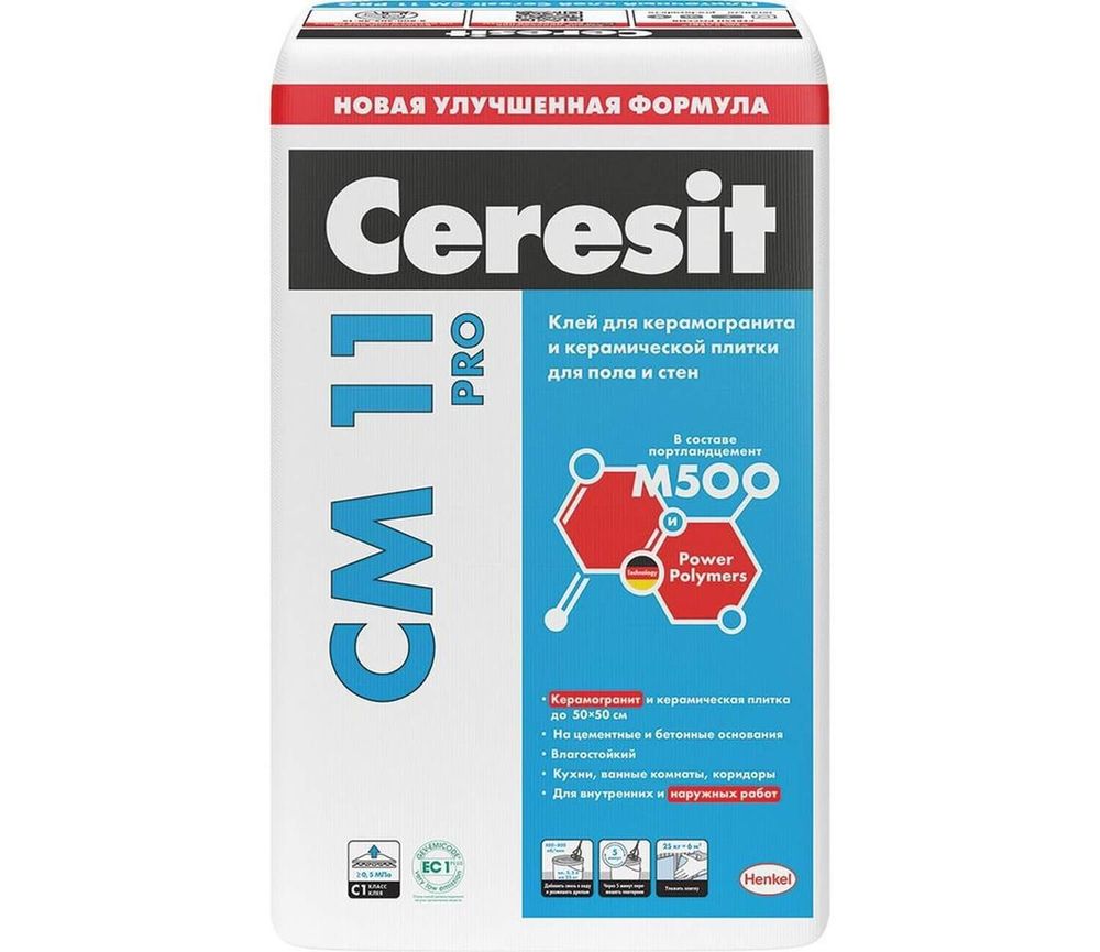 CM   11/25 Клей д/плитки   НЕГАБАРИТ