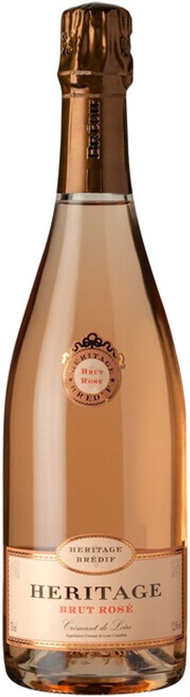 Игристое вино Marc Bredif Heritage Brut Rose Cremant de Loire AOC, 0,75 л.