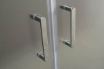 Душевая дверь BELBAGNO UNIQUE-BF-2-170/200-P-Cr стекло рифленое/профиль хром