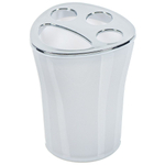 Набор для ванной 4 пр, SPE16922-1, белоснежный, стак,подс д/зуб щет,дозат д/мыла,мыл-ца, Y8-2736