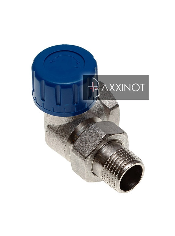 Клапан термостатический 1/2" трёхосевой правый