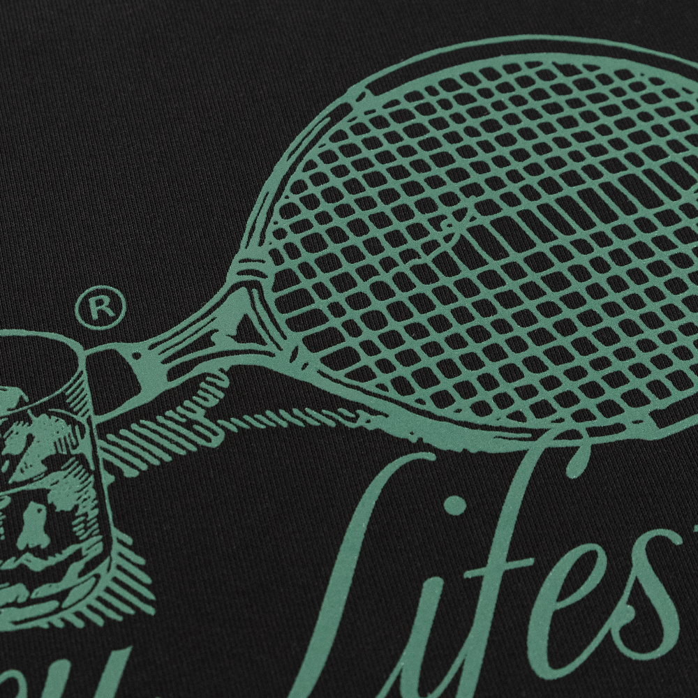 Свитшот Haided DUSTY RACQUET BLACK