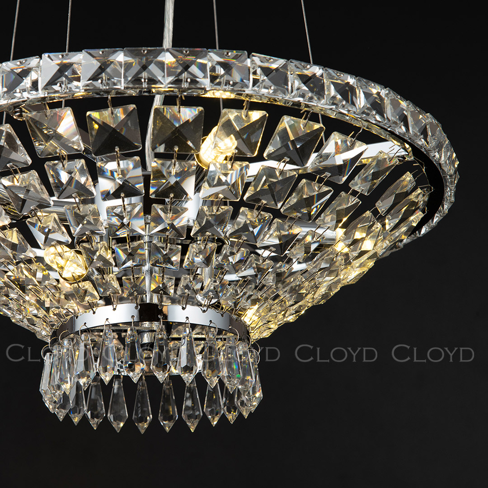 Люстра Cloyd FIALA C6 / Ø40 см - хром (арт.11453)