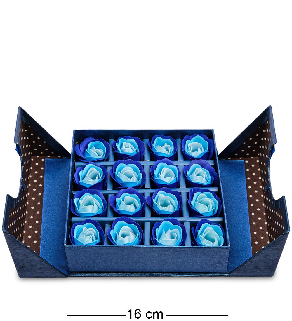 ЯЛ-20-04/4 Подарочный набор «Розы» синий