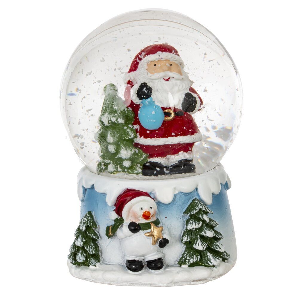 GAEM Фигурка декоративная "Дед Мороз" в стекл шаре, L5,5 W5,5 H6 см, 2в.