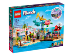 LEGO Friends 41737 — пляжный парк развлечений, аттракционы и мини-куклы