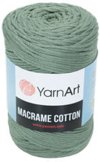 Пряжа YarnArt Macrame Cotton, серо-зеленый