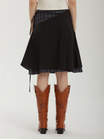 Юбка Layered Strap Flare