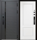 Рельеф зеркало MAX белый