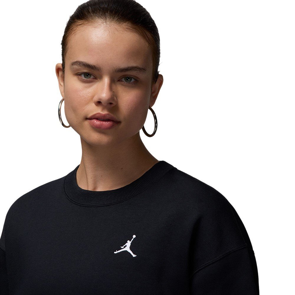 Баскетбольная женская толстовка Jordan Brooklyn Fleece Sweatshirt Black