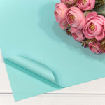 Пленка В листах 20 шт 60 х 60 см "Корейская" (Голубой)