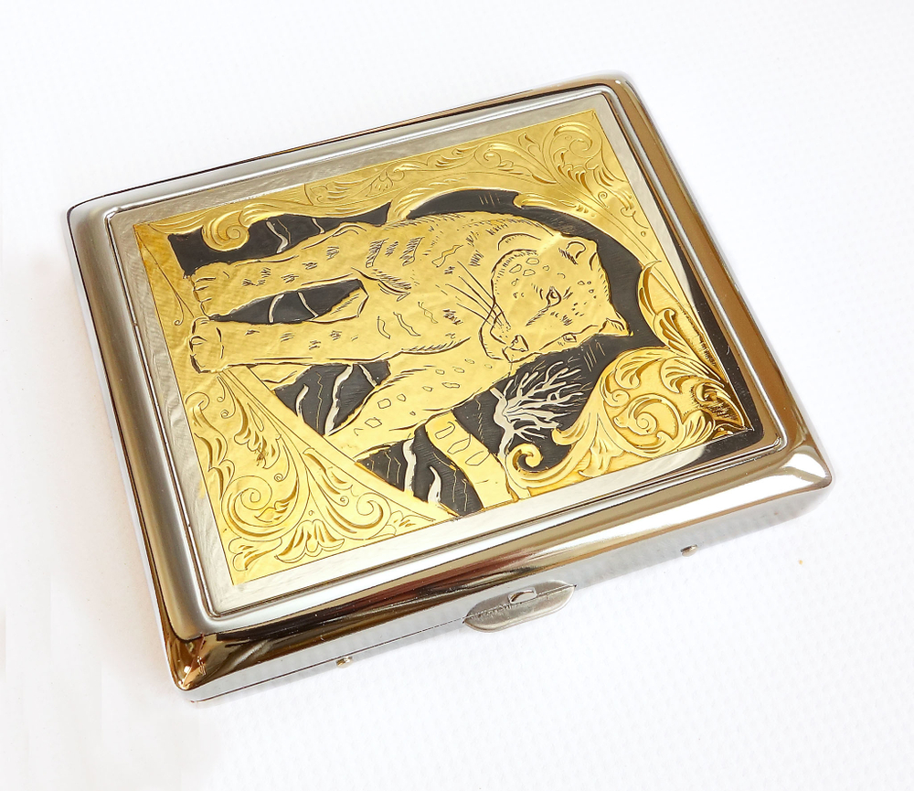 Портсигар "Пантера"