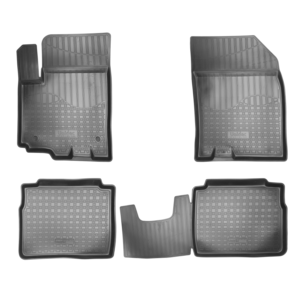 Ковры в салон Norplast/Unidec для Suzuki SX4 (2013-)Полиуретан,Черный, арт.NPA11-C85-700