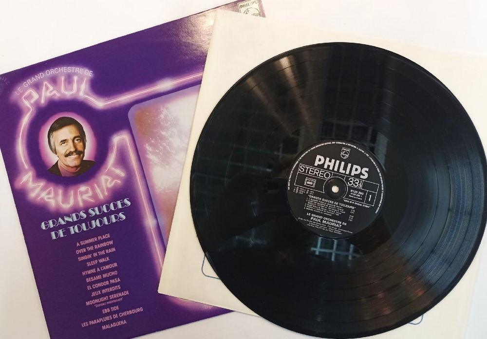 Винтажная виниловая пластинка Поль Мориа Le Grand Orchestre De Paul Mauriat Grands Succes De Toujours (France 1977)