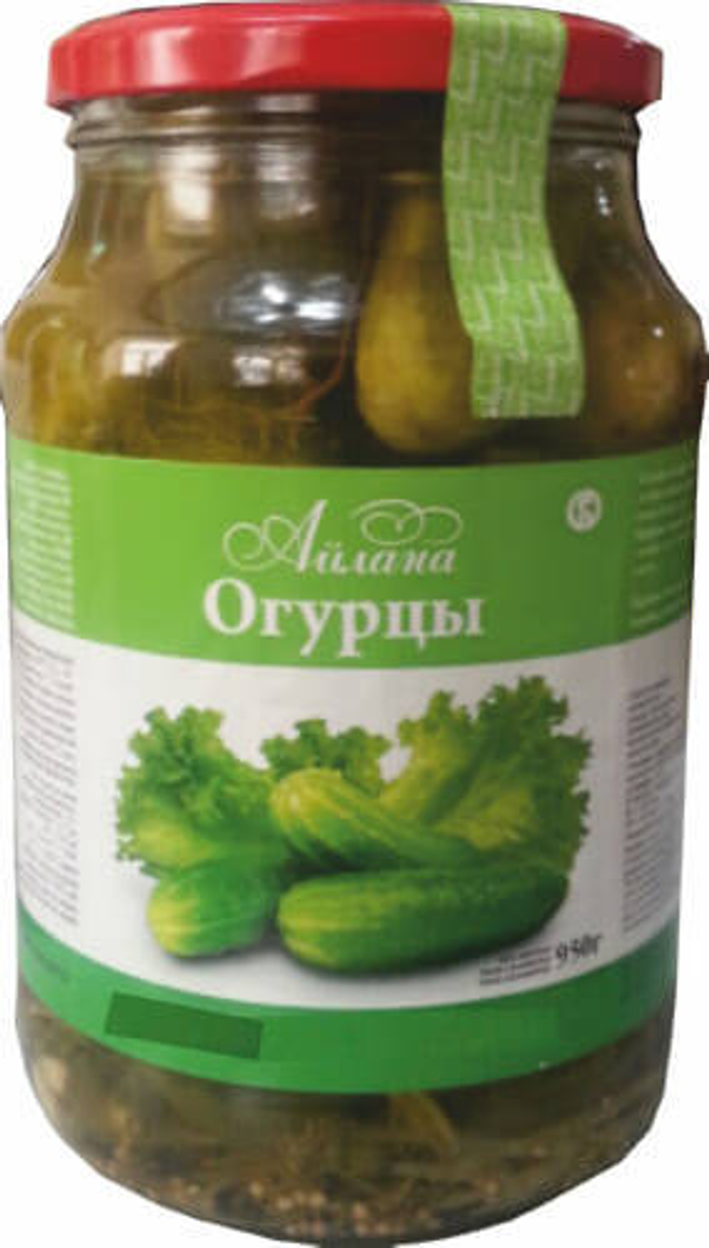 Огурцы маринованные Айлана 950 г.