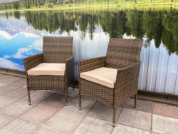 Комплект кресел (2 шт) плетеных из полиротанга Вирджиния (Анкор)
