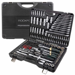 Набор инструментов 216пр. 1/4''3/8''1/2''(6гр, 12гр)(4-32мм) RockForce RF-38841 SM