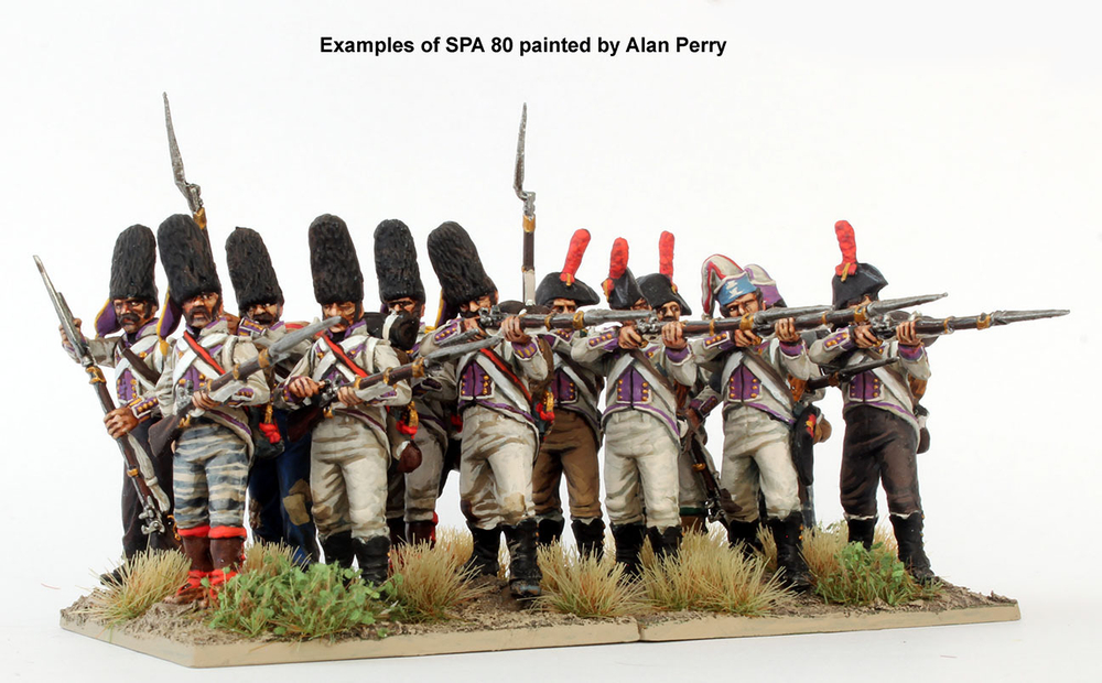 SPA80 Spanish Napoleonic Infantry (2) Firing Line 1808-11