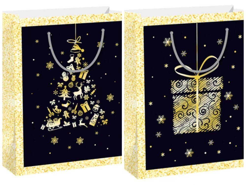 GAEM Пакет подарочный (бумага 210г/м2, блок 12шт), L50 W0,8 H72 см, 2в.