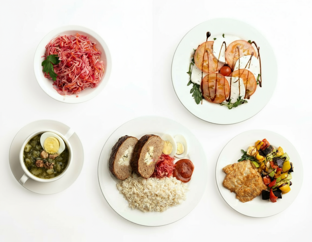 Комбо: обед+ужин на производстве и предприятиях