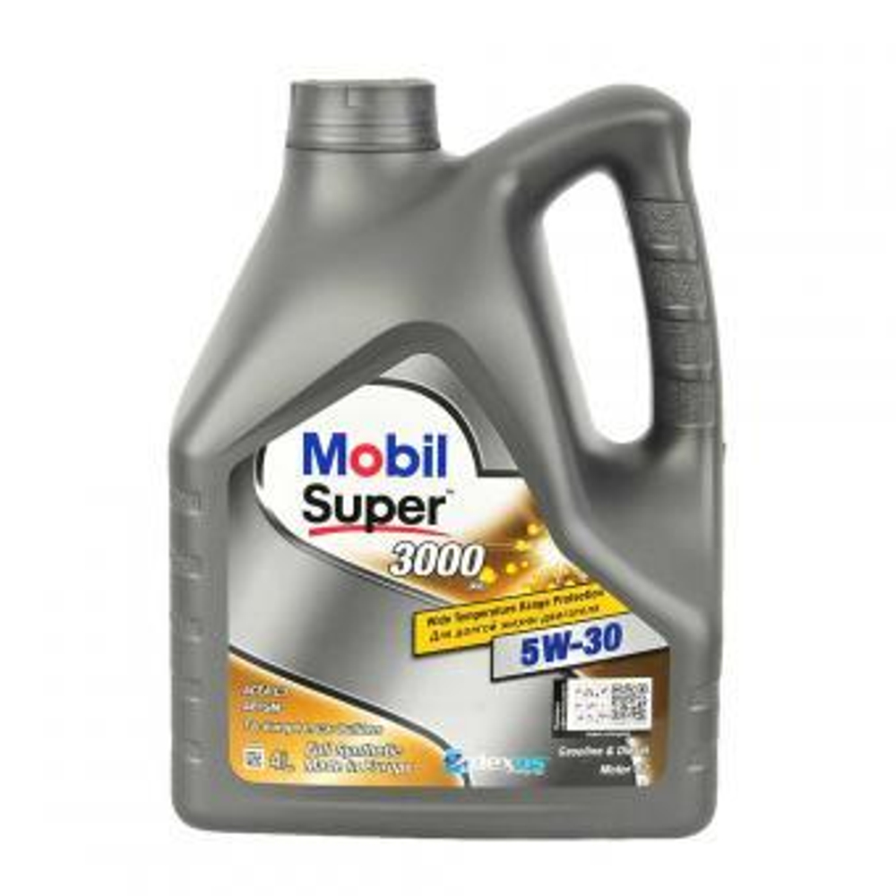 Масло моторное синтетическое  MOBIL Super 3000 XE 5W-30, 4л