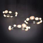 Люстра 5055P/D910 black/white