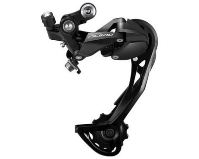 Переключатель задний Shimano Alivio ERDM3100SGS 9ск. резьба длинный черный инд. уп.
