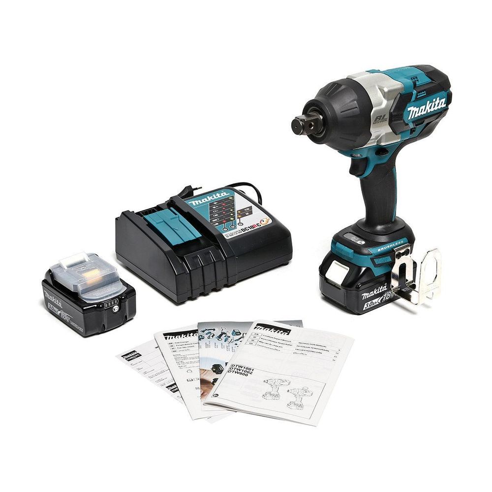 Гайковерт аккумуляторный Makita DTW1001RFJ в кейсе Makpac 2 без ложимента Гайковерт аккумуляторный Makita DTW1001RFJ в кейсе Makpac 2 без ложимента