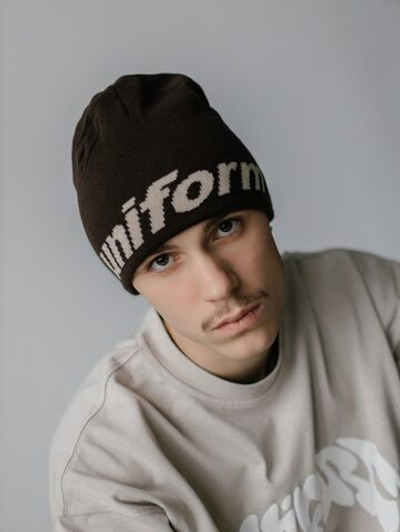 Шапка UNIFORM Sport Classic коричневый