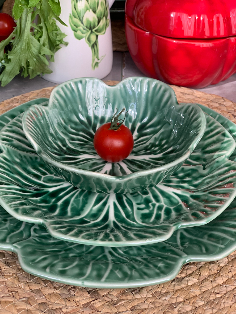 Тарелка 21,5 см / Cabbage