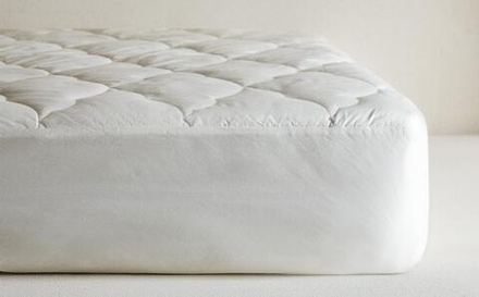 Наматрасник Zara Home, хлопок 76%, полиэстер 15%, хлопок 100%, полиэстер 100%, однотонный, 6622/086