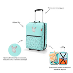 Чемодан детский trolley xs cats and dogs mint