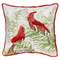 Подушка декоративная с рисунком northern cardinal из коллекции new year essential, 45х45 см