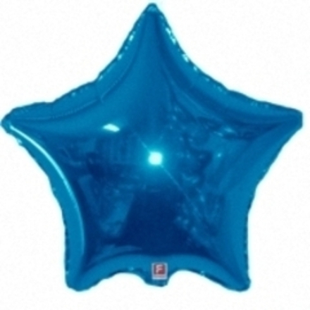 Ф Б/РИС 9" ЗВЕЗДА Металлик Blue(FM)