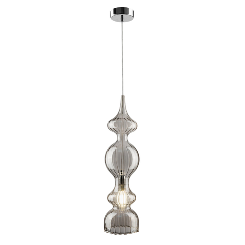 Светильник подвесной Crystal Lux IRIS SP1 A SMOKE