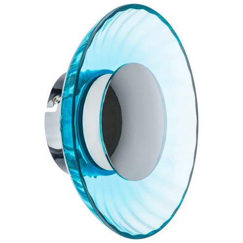 809015 Бра CELESTA LED 6W 300LM ХРОМ/ГОЛУБОЙ 3000K