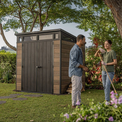 Садовый сарай Keter Signature Pent 7x7 brown