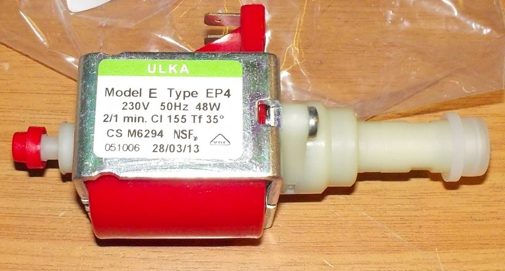 Насос помпа ULKA EP4 48W, для кофемашин с капсулой